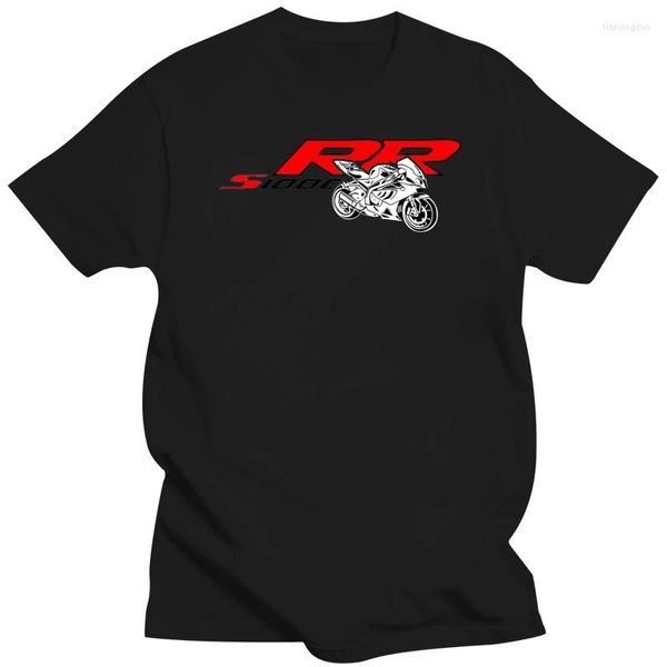 Camisetas masculinas estes de verão engraçado masculino de moto clássico de motocicleta alemão Store S1000 RR S1000RR Store de camisa Jersey