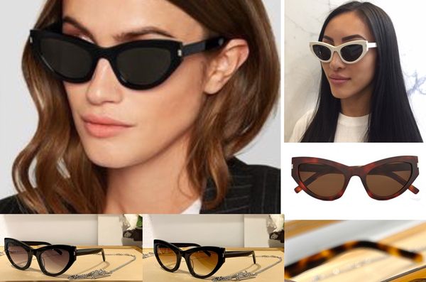 Neue Frühjahr/Sommer-Sonnenbrille für Damen, modische europäische und amerikanische Sonnenbrille im Star-Stil, UV400-Schutz, Markendesign, Cat-Eye-Sonnenbrille