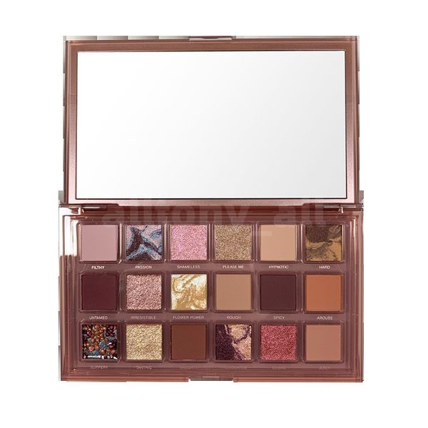 Makeup Nude eEyeshadow 18-Farben-Lidschatten-Tablett Matte Perlglanz-Lidschatten-Make-up-Kosmetik