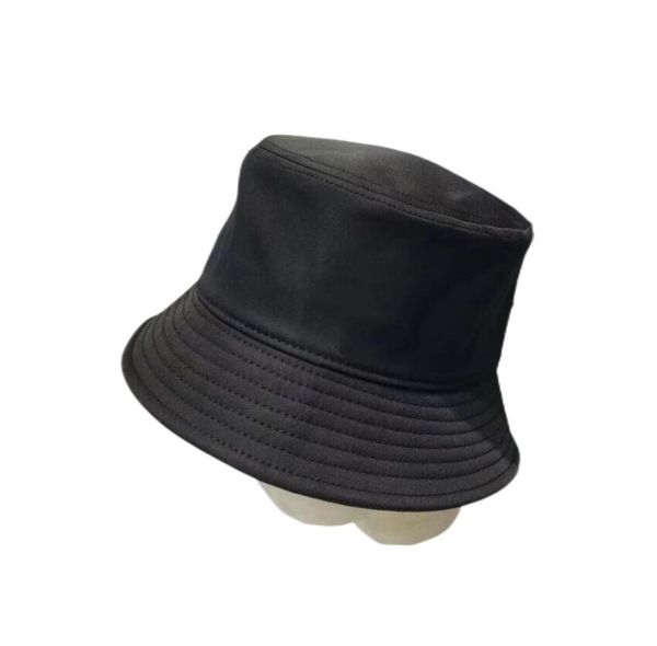 Summer Cap Mulher Men Men Bucket Hats Fishing Black Solid 6 cores ao ar livre Cada qualidade 6 Caps