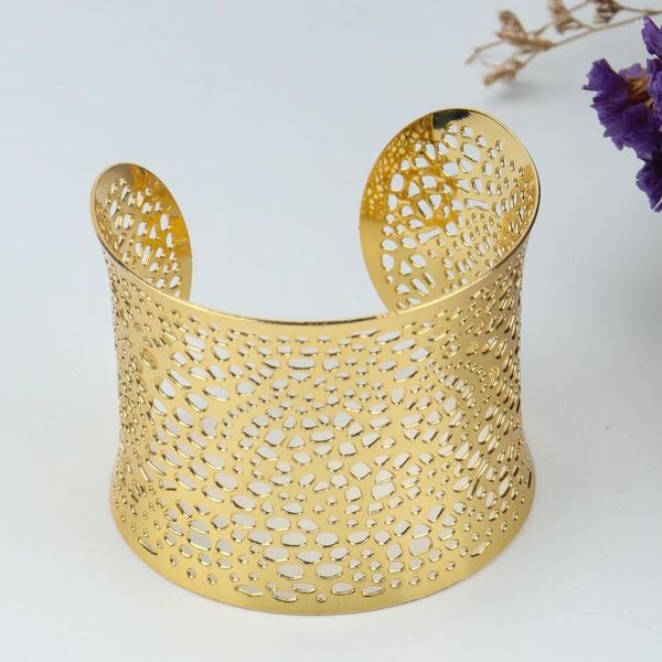 Bangle Hollow Wild Mounts Bracelets Bangles for Women Men Men Gold Silver Crow