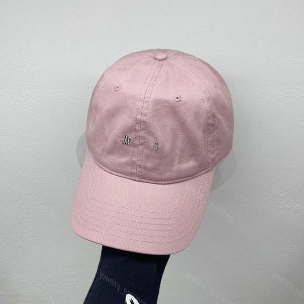 Bob Luxury Designer Baseball Cap Сплошные розовые шляпы для женщин мужчины Artichaut Caps Ladies Letters Fashion Sunhat