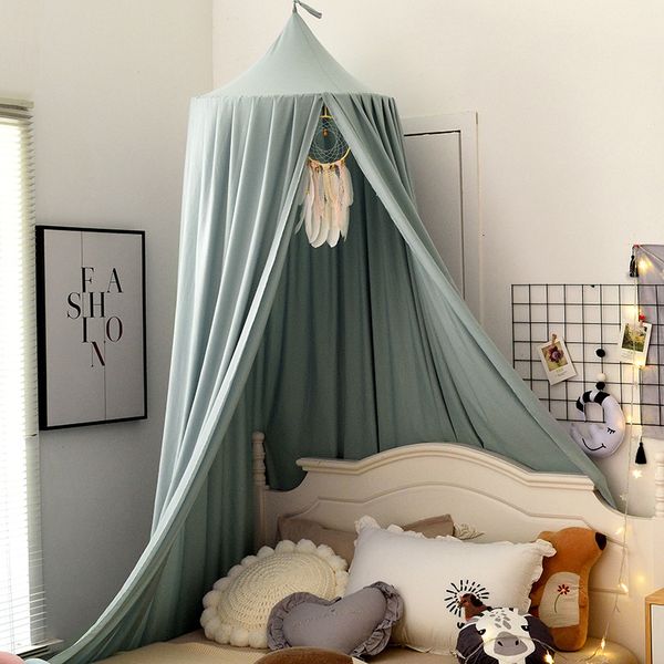 Rede de berço Rede de mosquito bebê para meninas de berço Princesa Mosquito Net Hung Hung Dome Bedding Bed Baby Canopy Tent Cortina Decor 230510