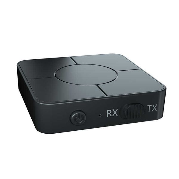 Ricevitore trasmettitore audio Bluetooth 5.0 Altoparlante per computer TV 2 in 1 Ricevitore audio AUX per auto