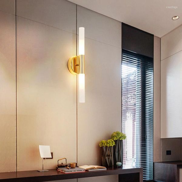 Lampada da parete LED G4 moderne luci nordiche applique illuminazione per interni decorazioni per la casa per soggiorno camera da letto lampada da comodino