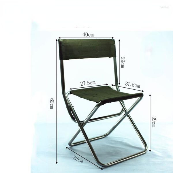 Camp Furniture 2023 Klappbarer Esszimmerstuhl, Haushalt, minimalistisch, modern, Ladenhocker, Rückenlehne, Acryl