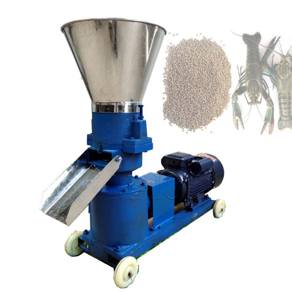 Pelletmaschine Pelletmühle Multifunktions-Futtermittel Pelletherstellungsmaschine Tierfuttergranulator ohne Motor 100 kg/h-200 kg/h