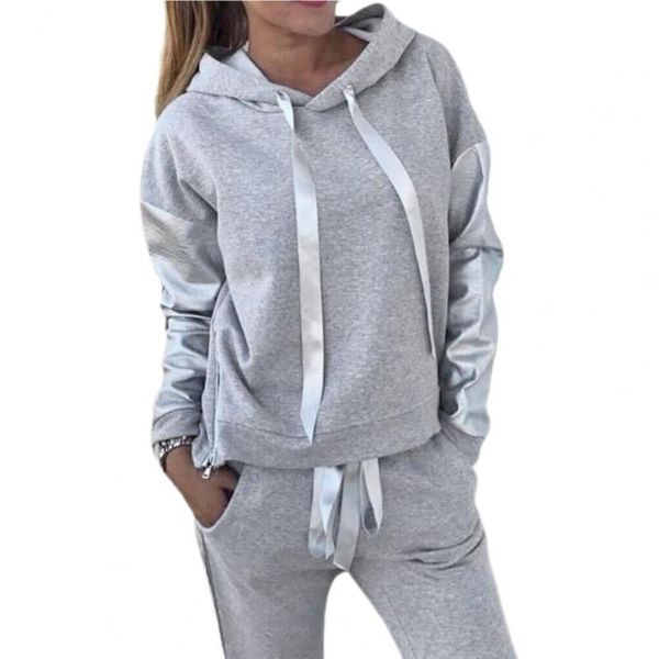 Женские штаны Capris Casual Trade Clesuit 2023 Спортивная одежда с длинным рукавом.