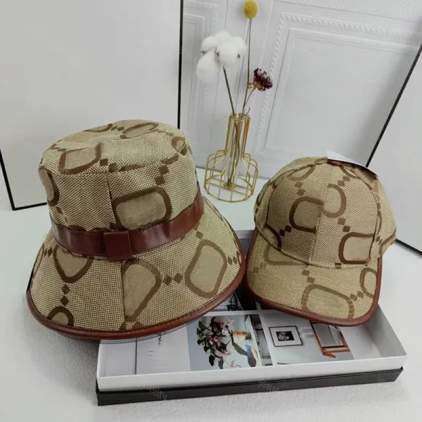 Mens Canvas Beyzbol Kapakları Tasarımcı Kova Şapkaları Jumbo G Kapak Kadınlar için Şapka Moda Fedora Mektubu Casquette Beanie Bonnet Sunhats 2305105D