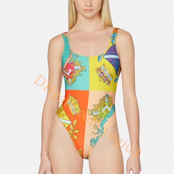 Damen-Bikinis-Set, Badebekleidung, Badebekleidung, einteiliger Badeanzug mit Straps-Tanktop, sexy Badeanzug, Pool-Party, Sonnenbaden, Designer-Badebekleidung, einige mit Brustpolstern