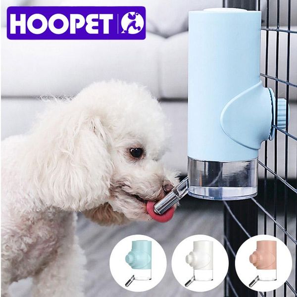 Besleme Hoopet Pet İçen Şişe Plastik Su Şişesi Köpek Kedi Dispenser Fountain Head Ball Dispenser Besleyici Asma Şişe