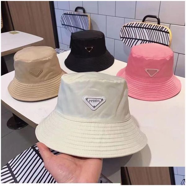 Beanie/Skull Caps Luxury Bucket Hat Designer Baseball Cen e Women Fashion Design Cap Lettera Jacquard Uni Fishing Dress Berretti Dro Dhmen