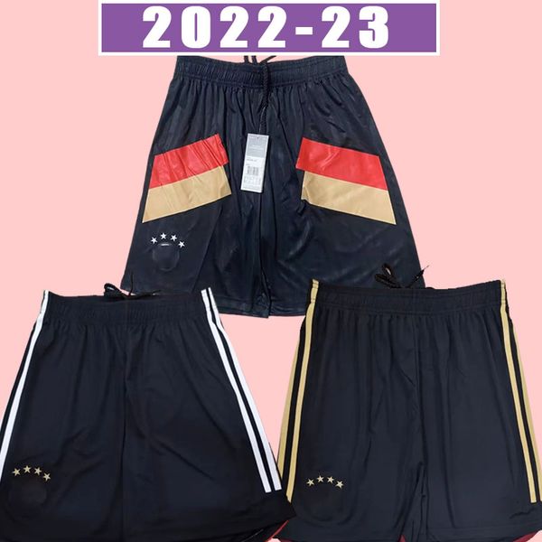 2022 Pantaloncini da calcio GermanyS HUMMELS KROOS WERNER MULLER Pantaloni da calcio GOTZE SANEA KHEDIRA REUS Uniforme tedesca 22 23 Fans version home away icon