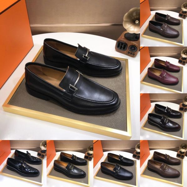 2023 nuovi uomini di design abito fatto a mano scarpe in vera pelle maschile Oxford lussuoso italiano classico vintage stringate scarpe brogue da uomo Oxford taglia 38-45