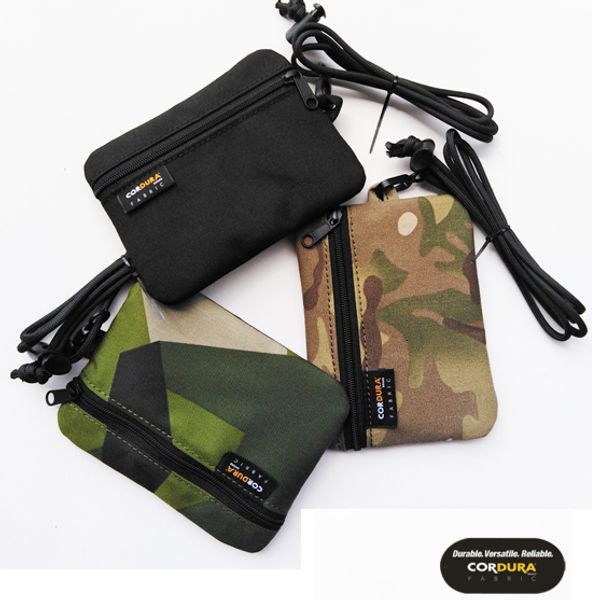 Bolsas de noite estilo japonês de alta qualidade masculino Cordura impermeável Mini Student S Man Bolsa de moeda de moeda do zíper 230509