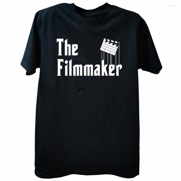 Erkek Tişörtleri Komik Film Yapıcı Grafik Pamuk Sokak Giyim O yaka Kısa Kollu Film Yapım Film Yönetmeni Hediye Tişört T-Shirt Gündelik Top Tees