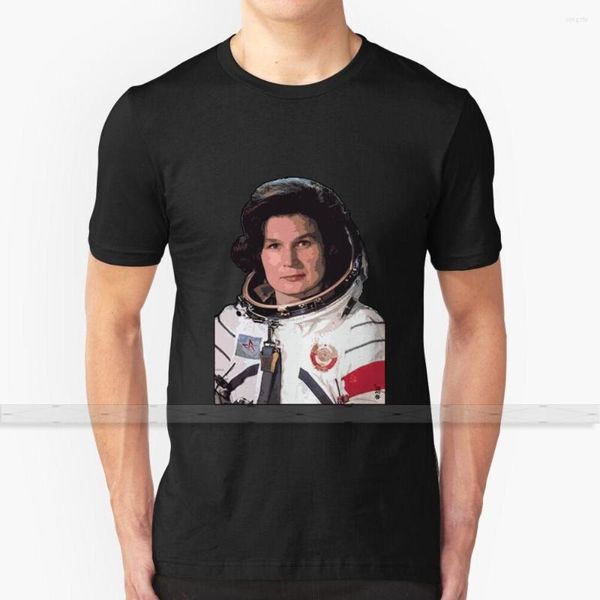 T-shirt da uomo Valentina Tereshkova Stampa di design personalizzato per uomo T-shirt da donna in cotone Cool taglia grande 6XL