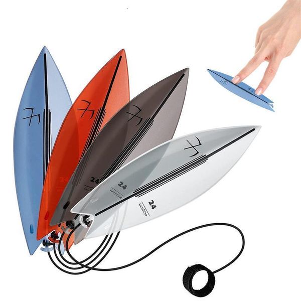 Новинка игры 4pcs Mini Finger Surfing Toys Surfboard для автомобильной поездки ветряной доски 230509