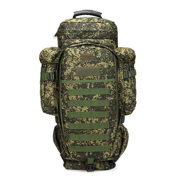 Rucksackrucksäcke Emr Camo Russland Spezialeinheiten kombinierter militärischer taktischer Rucksack Camping Angriff Jagdtaktik Rucksackausrüstung P230510