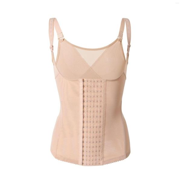 Damen Shapers Taillentrainer Body Shaper Stahlknochen Abnehmen Unterwäsche Hüftgürtel Bodsuit Schlanker Gürtel Weste Modelliergurt Shaperwear Korsett