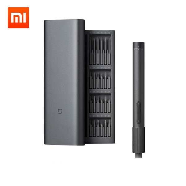 Xiaomi Mijia Elektrischer Präzisions-Schroevendraaier, Magnetischer Schroevendraaier-Kit Twee-Speed-Kupplung, Typ-C-Lading S2 Stalen Precisie Bit