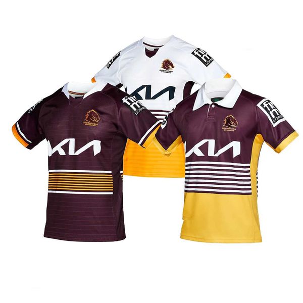 T-shirt sportiva Home/Away/Heritage 2023 dei Brisbane Broncos S-5XL