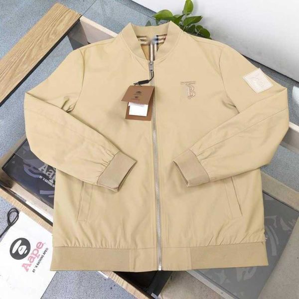 Herrenfell Kunstfell Bby Herren Baseballjacke Burb Designerjacke Tb bestickter Reißverschluss Strickjacke Mantel Mode lässig winddichte Jacken Plus Größe 3XL 4XL