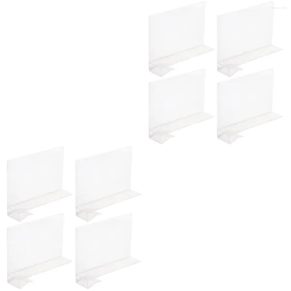 Platten, Regalteiler, Schrankteiler, Kleidertrenner, Kleiderschrank-Organizer, Kunststoff-Schubladentrenner, Regale, Schränke, verstellbar