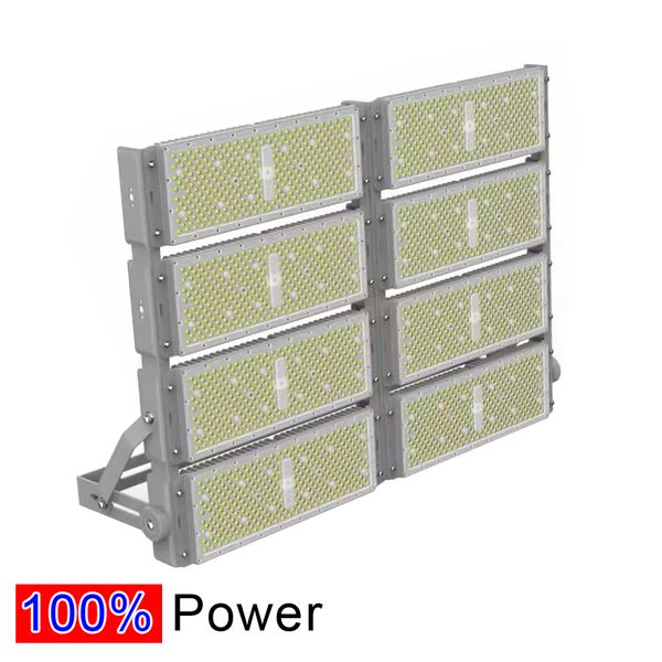 1200W Watt LED Stadium Lights LED Ballpark Lights 6500K AC85-265V Proiettori Illuminazione sportiva a LED 200W 400W 800W 1600 Watt Crestech