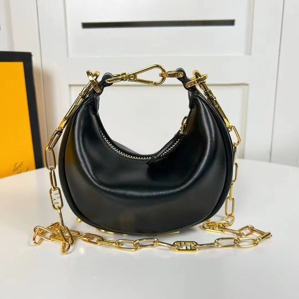 Дизайнерская сумка сумка с полумесяцем женская сумочка вечерние сумки роскошные кожаные цепочки на плече нижние буквы сумки vibe ava мини-сумка мини-сумка Сумки через плечо