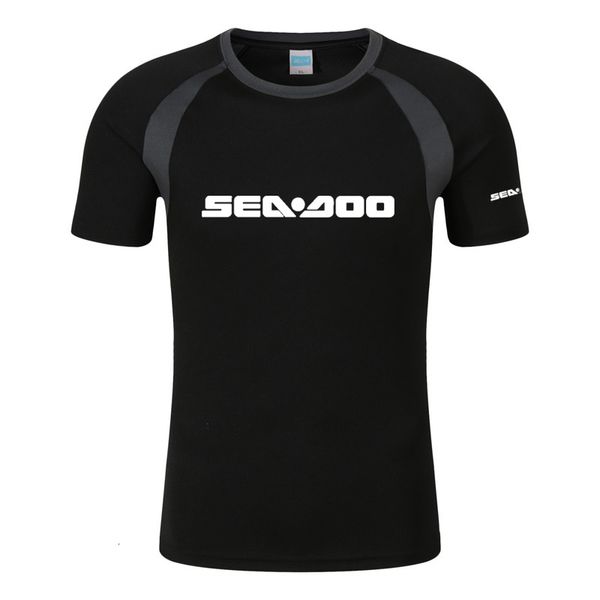 Männer Polos Sea Doo Seadoo Moto Gedruckt Mode T-shirt Sommer T shirt Baumwolle Raglan Kurzarm O Hals Streetwear T Tops 230511