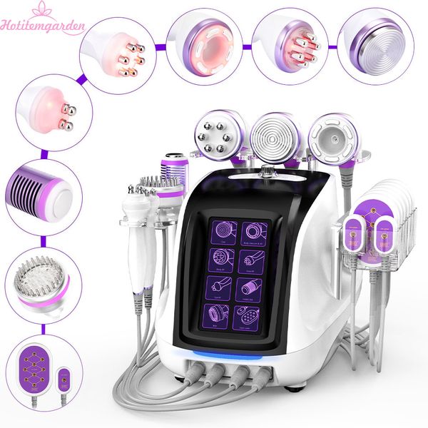 Aristorm 9 in 1 40k Ultraschall-Kavitationsgerät mit Laser Lipol RF, multifunktionale Hautpflege-Schönheitssalonmaschine für Gesicht, Arm, Taille, Bauch