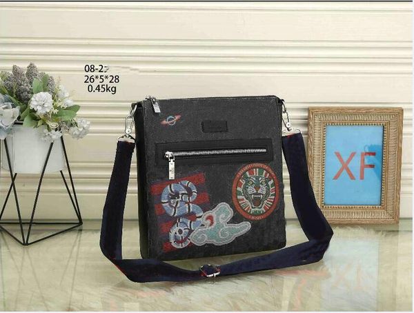 Designer Luxus Männer Aktentasche Messenger Bags Umhängetasche Schule Büchertasche Umhängetasche Designer Handtasche Geldbörsen juy08-2