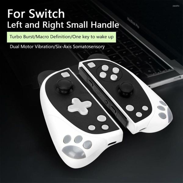 Controller di gioco Cute Panda Joypad per Switch Controller wireless Sinistra Destra Gamepad NS JoyCons Impugnature