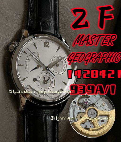 ZF JL Assista Mestre dos Men de Luxo 1428421 (Chegamento de Cowes - Dial de Aço Fino - Marca Digital Luminosa, Ponteiro de Letra, 939a/1 Movimento mecânico totalmente automático, 39mm),