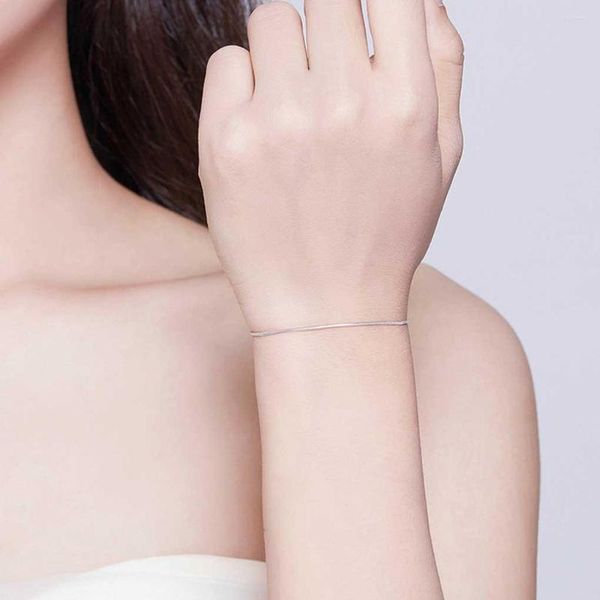 Charm-Armbänder Silberarmband Handgelenkstütze Handhängende Beschichtung Polieren Leichter Modeschmuck Zubehör Nordisches Geburtstagsgeschenk