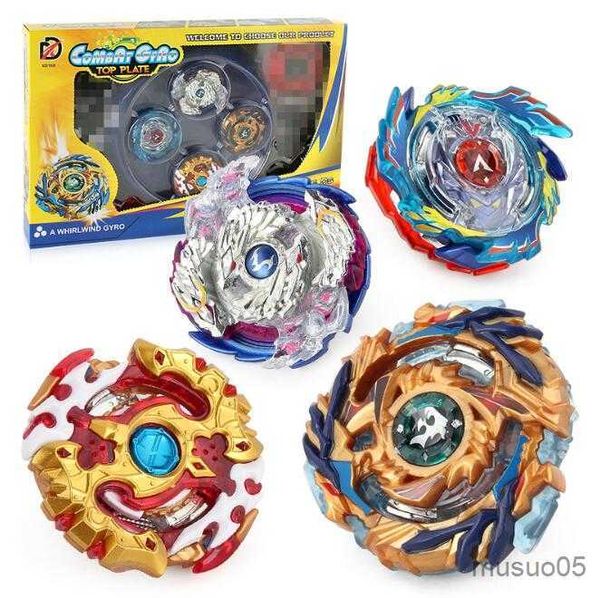 Beyblades Metal Toupie Burst Spinning Top Metal 168-6 Metal Fight With Launcher Handle Toys Gifts for Kids