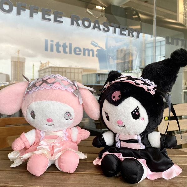 Trajes de balé de melodia por atacado Kuromi brinquedos de pelúcia de brinquedos infantis para crianças, vestir presentes de férias