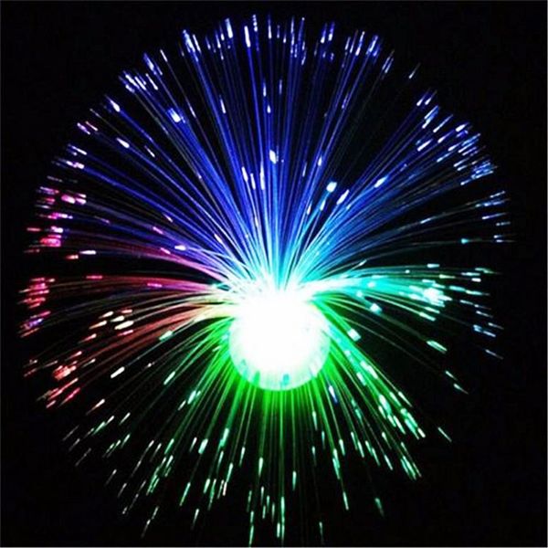 Lâmpada de fibra óptica LED multicolor