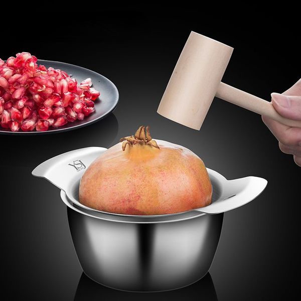 Utensili per frutta e verdura 304 Macchina per sbucciare il melograno in acciaio inossidabile Casa Utensile per frutta e verdura Sicurezza Peeling per melograno Ciotola Accessori per la cucina 230511