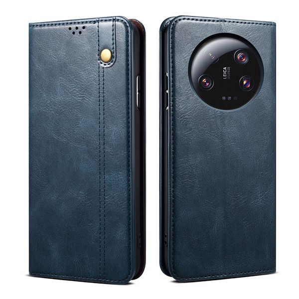 Crazy Horse Telefon Fällen Für Xiaomi Redmi Hinweis 12 11 K60 K50 K40S Pro Plus 4G 5G Brieftasche leder Abdeckung Fall Fundas