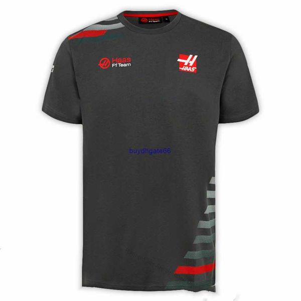 Rhta 2023 Mode F1 Herren T-Shirt Formel 1 Team Hass Sport Freizeit Retro Erwachsene Kinder Sommer Neue Kollektion Ypmq