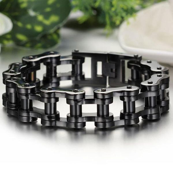 Gliederarmbänder, Kettendesign, Edelstahl, Herrenarmband, mechanisch, Punk-Stil, Zubehör, Hippie-Jungengeschenk, Großhandel, Einzelhandel