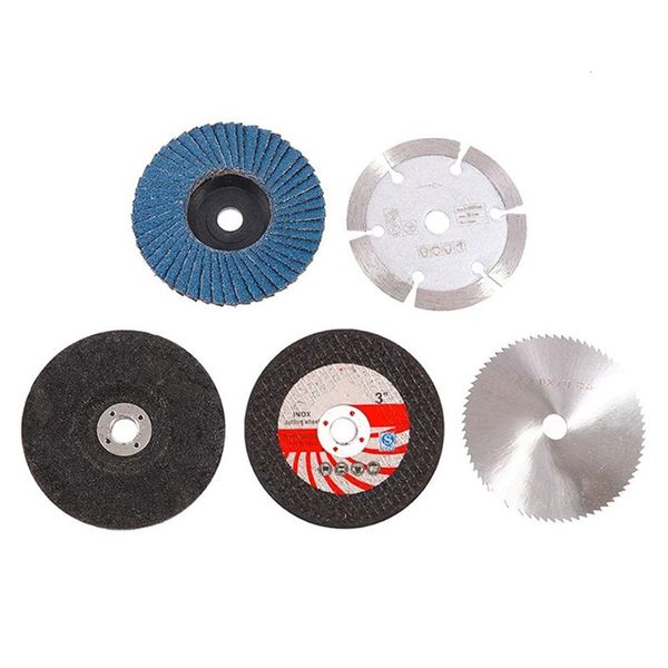 Produtos de acabamento 3 polegadas de corte de 75 mm para retenções de ângulo A aço de pedra de lixa de metal circular circular lâmina plana roda 230511