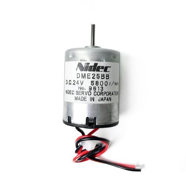 Nidec Servo DC24V 5800RPM Micro Motor DC para Equipamento OA DME25BB Modelo de Motor Pequeno