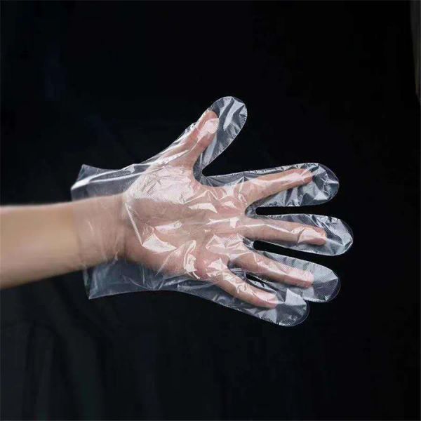 100 Teile/beutel Kunststoff Einweghandschuhe Lebensmittelzubereitung Handschuhe für Küche Kochen Reinigung, Lebensmittelhandhabung Küchenzubehör All-Match