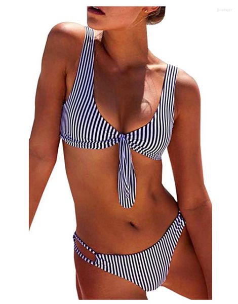 Bikinis de calcinha feminina Bikinis Sexy Hollow Out String Bikini Set Cut Cut Suiting Bathinging Print Bioxini