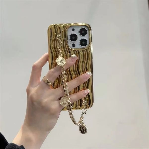 Дизайнерский чехол для телефона Retro Metal Chain Luxury Advanced Sense, подходящее для iPhone 14 13 12 Pro Max 12 14PLUS Soft Shell Anti-Fall Phone Case