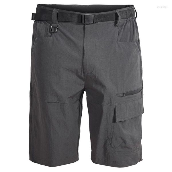 Shorts masculinos Tactical de homens militares 2023 Urbano Urban impermeável Carga resistente a desgaste rápido Multi Pocket Calça de caminhada Homens homens