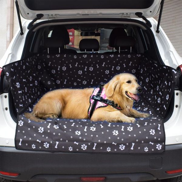 Transportadoras Oxford Dog Car Seat Cover Protetor de Tronco Almofada para Cão Filhote de Cachorro Viagem Carry Impermeável AntiDirty Sedan Animais de Estimação Transportando Produtos